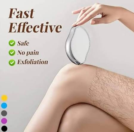 Crystal Hair Eraser | Painless Nano Glass Hair Remover