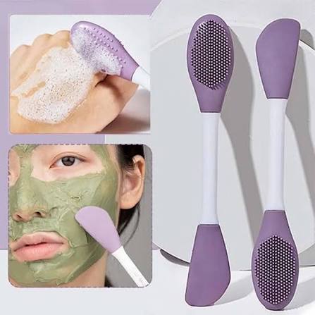 2-in-1 Silicone Facial Cleansing & Mask Brush✨