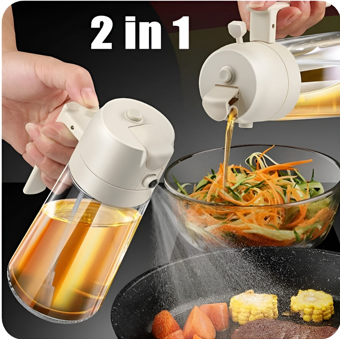 Oil Spray Bottle & Oil Dispenser