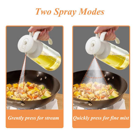 Oil Spray Bottle & Oil Dispenser