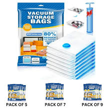Vacuum Storage Bags With Pump