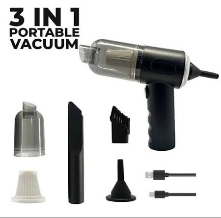 Mini Vacuum Powerful Rechargeable 3 In 1