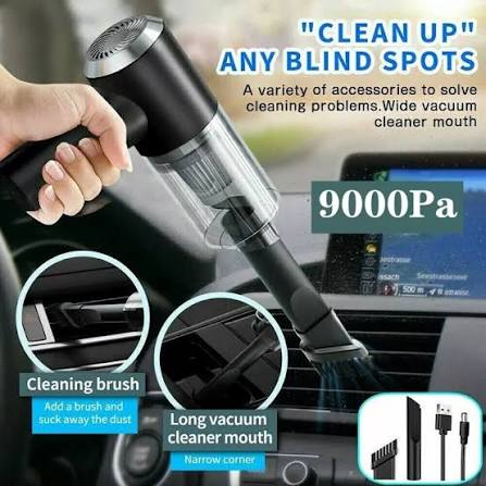 Mini Vacuum Powerful Rechargeable 3 In 1