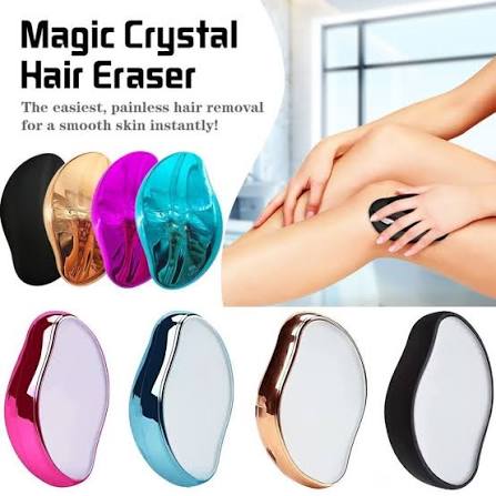 Crystal Hair Eraser | Painless Nano Glass Hair Remover