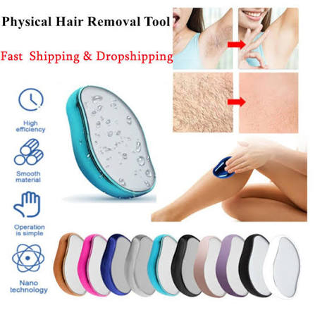 Crystal Hair Eraser | Painless Nano Glass Hair Remover