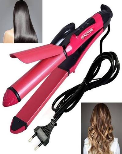 Nova 2-in-1 Hair Straightener & Curler✨
