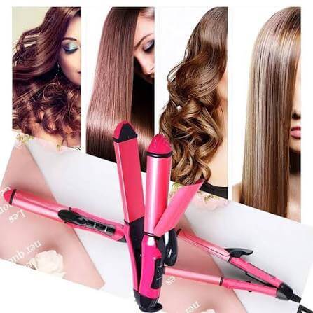 Nova 2-in-1 Hair Straightener & Curler✨