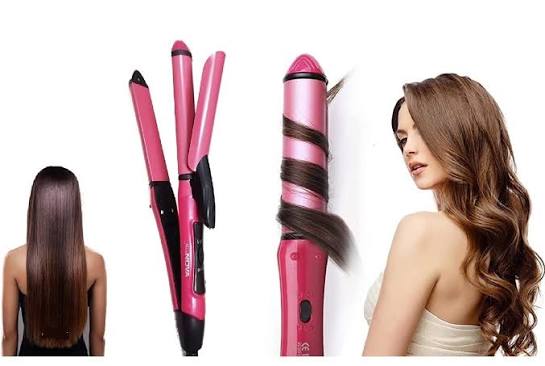 Nova 2-in-1 Hair Straightener & Curler✨